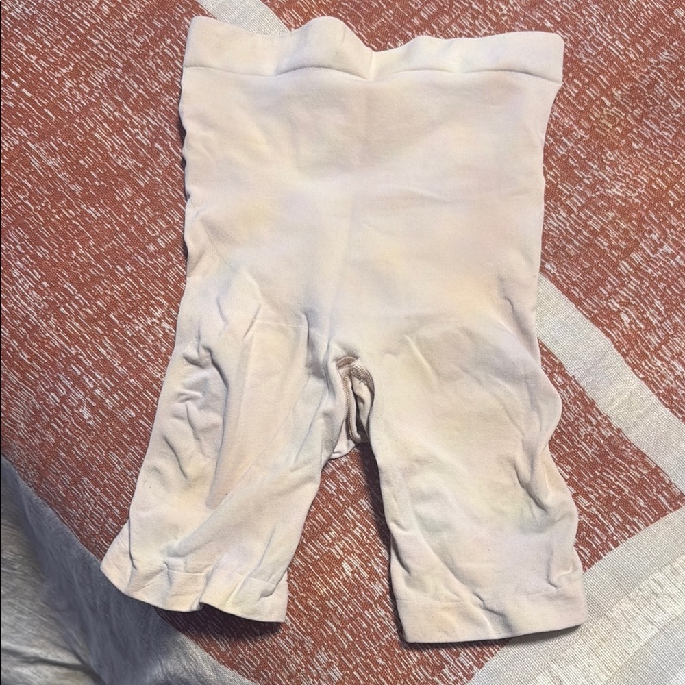 SKIMS Cream Shapewear Shorts